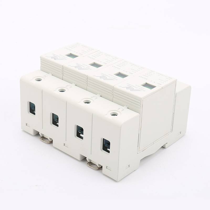 防雷避雷器家用开关浪涌保护器MLY1-80KA/4P 电涌保护器浪涌保护