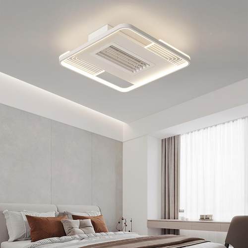 光2025年新款现代简约客厅无叶风灯谱冷暖两用655扇一全体电风扇