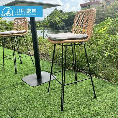 户外家具庭院阳海景房22-8-5-2台酒吧音室乐餐吧吧台椅外厅餐防水