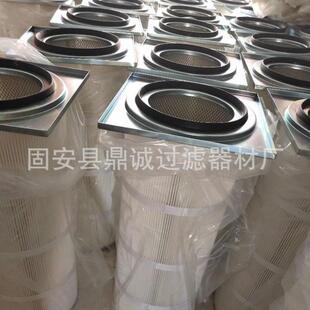 膜卡盘除尘烟滤芯粉尘覆阻燃粉尘工业抛丸除尘器芯卡盘除尘表面光