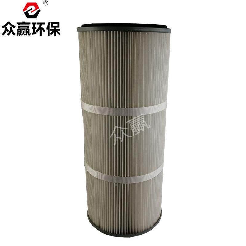众赢保JSQ滤粉尘无纺布空气滤器折叠除尘芯3过2环0X700