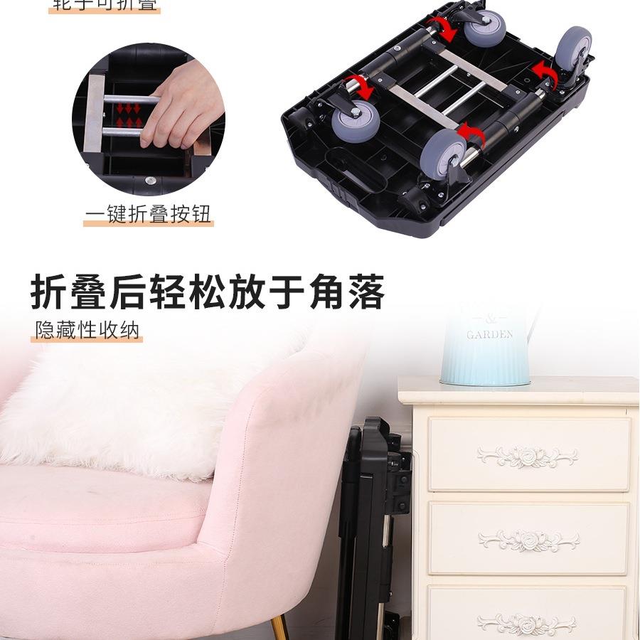 小推车轻便车快递拖车平全F9678M5J折叠手板便携拉杆手拉搬运家用
