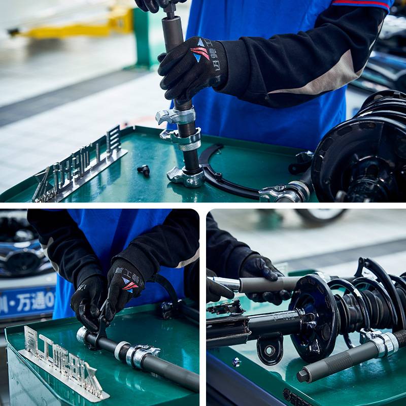 爪式减震弹簧压缩器避震弹簧取出器汽车维修工具减震弹簧拆装工具