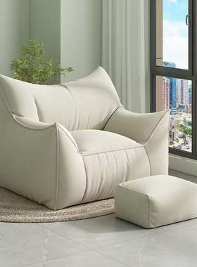 懒人沙台发恶网红单人怪兽魔客厅狗窝阳休闲卧沙发椅榻榻米豆VQW