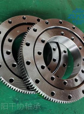 VLA200844大型带法承兰回转支外齿高刚性60转盘轴承密机床精转台