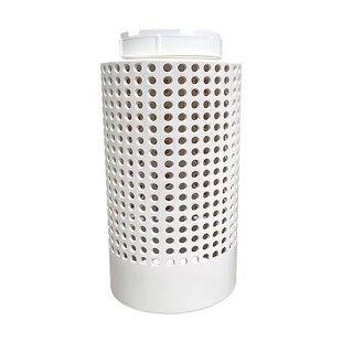 PVC110虾池花漏鱼池排水口配件养殖池底部排污溢出水口防逃过滤网