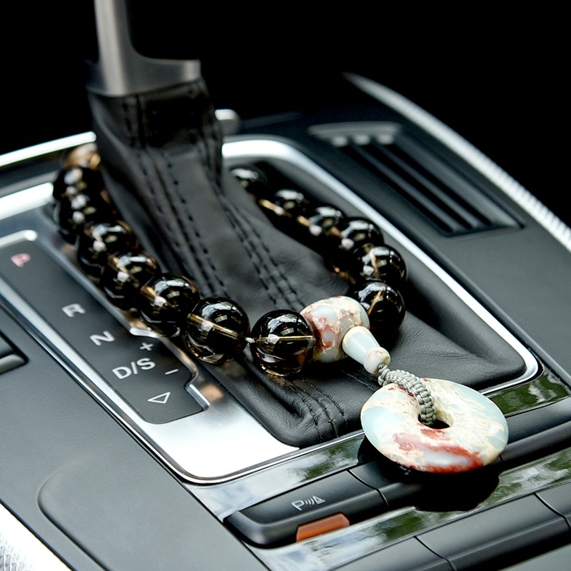 汽车装饰品档位珠大气个性女男自动手动挡杆把套挂件车内摆件