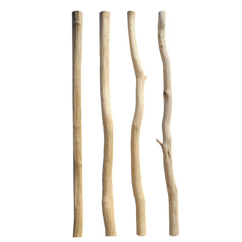 天然去皮实木干树枝  装饰木棍树干民宿幼儿园隔断屏风玄关背景墙