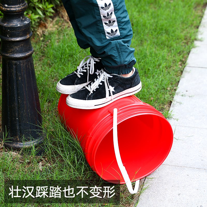 大号户外塑料垃圾桶垃圾分类家用带盖商用餐饮室外专用桶踩踏无盖