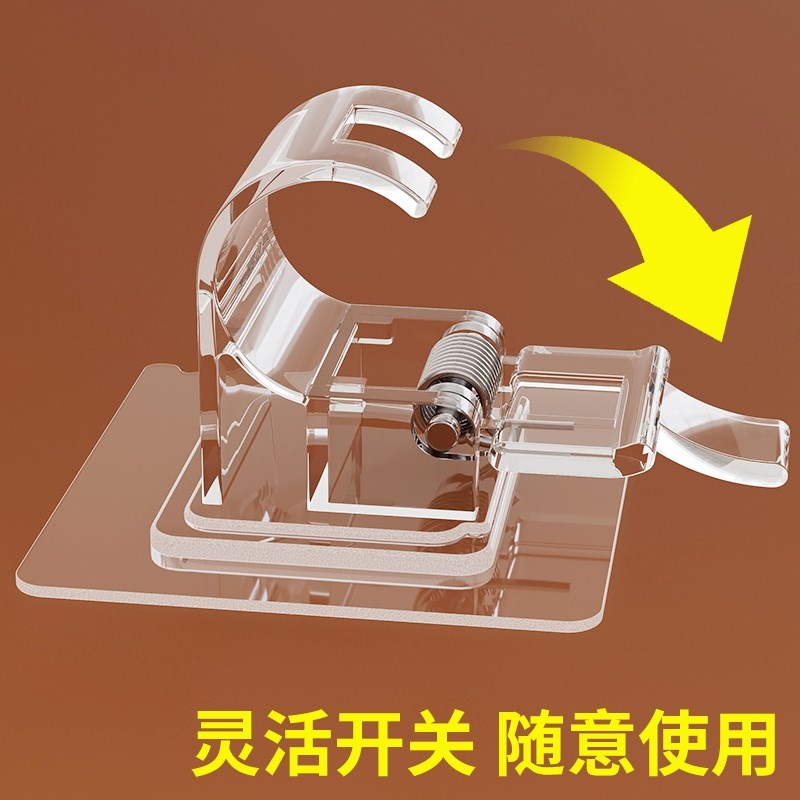 粘贴免打孔水管卡扣固定器PVC穿线管燃气管软管夹子收纳墙壁支架
