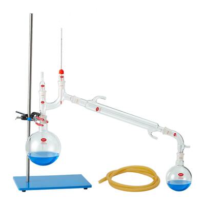 馏实验【氏馏回0蒸置 10头蒸m组合装玻璃置 zy】装J耗材0l置 h蒸