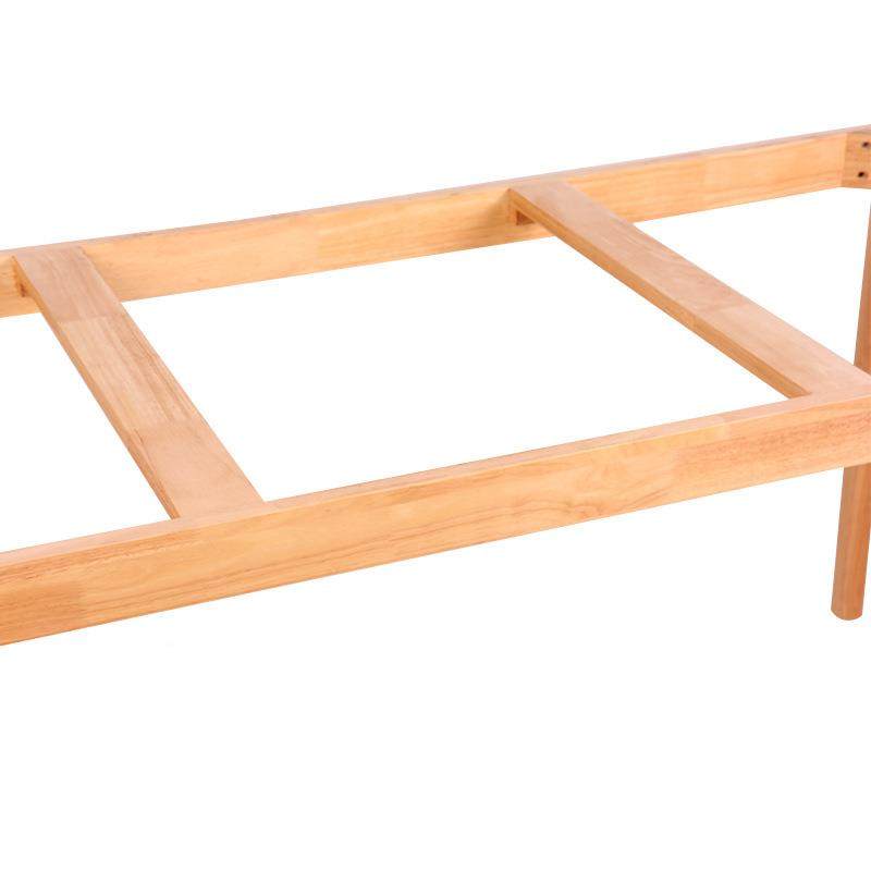 #餐腿实木桌架加粗支无品牌/架木长方桌形框桌架脚大板桌腿子家具