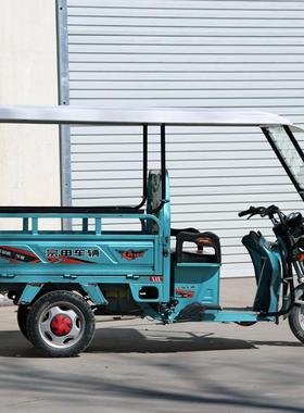 电动三轮雨棚车篷遮阳全封闭车蓬挡风棚防雨加折叠FS75FS72车遮双