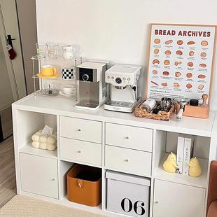 可比熊格子柜纳组合书架书柜儿童AON具收柜落玩地家用置收物宝宝