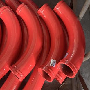 混凝土泵管无、TKM布料机、低压缝地泵弯弯管、500*90管度