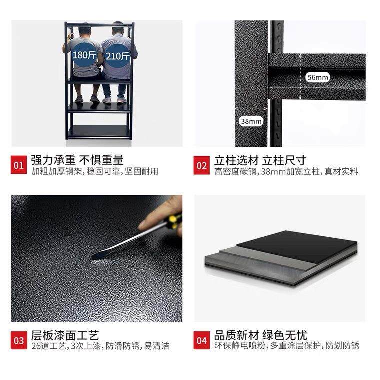 仓储货架置613物架层仓落地阳台收纳架仓多架储货阁楼展示架库铁