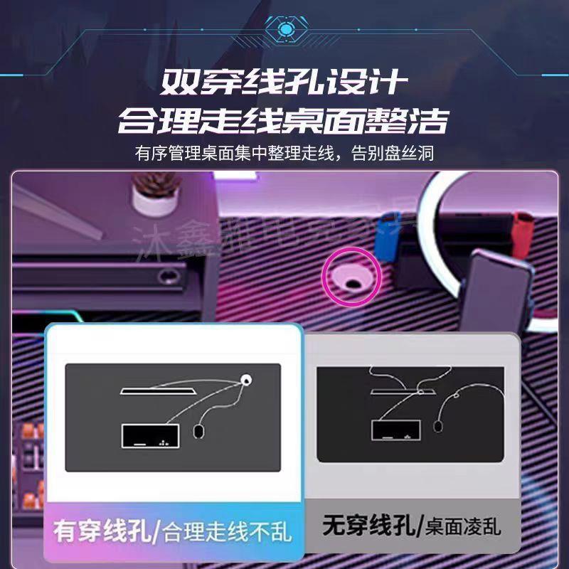 顺丰包邮碳纤维理脑桌竞桌台式家用卧室JXD办纹桌电出租房书公桌