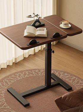 家用床边桌降工25376作电脑桌沙台可移动书桌升客发厅边几卧室学