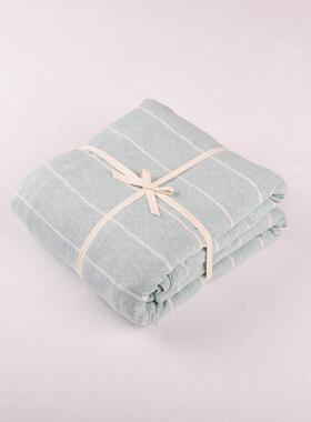 套竺被针织全棉时尚VCO条棉纹天床上用品