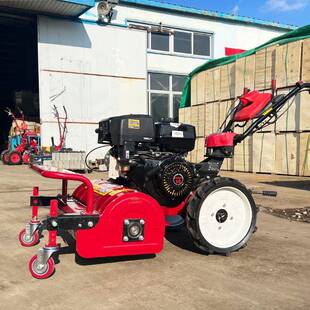 新款40轻便型除草款汽油BCG手机割推碎草还田机小型手扶田园草机