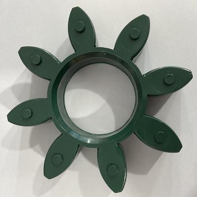 R+W梅花联轴器胶+垫RRAHMEJAN体SEN聚氨酯IZA弹性ROTE墨绿色星型