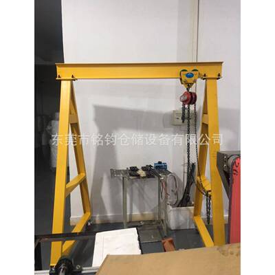 车间移门式顿动式龙门吊1顿23T简易门起重龙架深圳东ZIV莞包送货