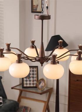 中古风厅吊灯南美式大厅主客灯法书式房灯餐厅灯洋风房间卧室193