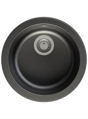 ?K9HX石森SW-5A013家用厨维房石水槽公寓小户型圆槽套餐吧台阳英