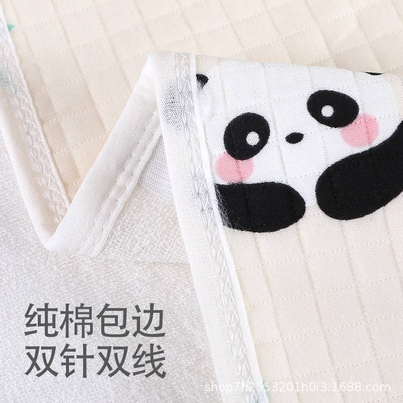 整床隔尿垫精梳棉纯棉透气防水防滑固定带可水洗宝宝大尺寸隔尿垫