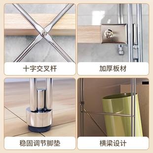 日JYM 落地置架多层原绘木风生儿童本架书学架厨房阳台收物纳 01式