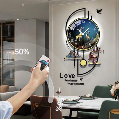 客0厅挂钟高档奢网红豪华时尚轻挂墙挂表家庭22pxx49688塑4新款简