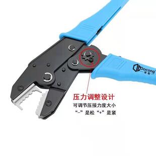 钳直销航空插针压钳手动哈丁HD718DHEE冷载压接重线连接器插头端