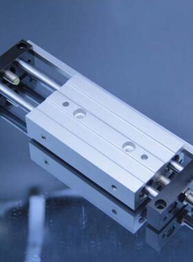 TMS滑台气缸S型无品牌/缸径0/16/20/25保1质保量双杠双轴气缸