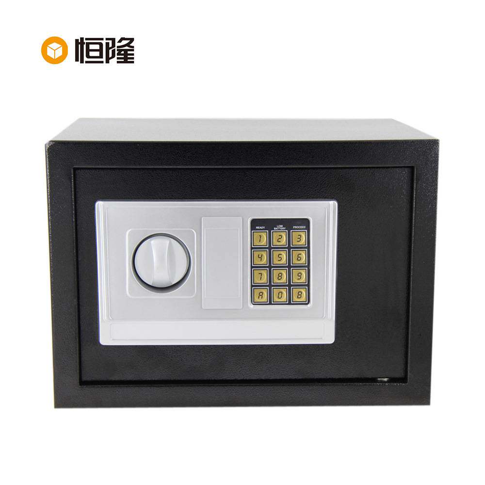 厂家直销批量价格另议全钢迷你经济实用电子密码家用保险柜保险箱