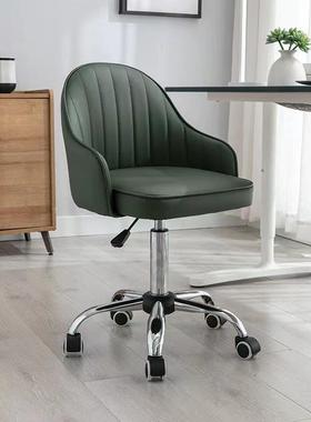 电脑椅用舒ZAJ久适坐休闲办公椅卧家室书座桌旋转椅子