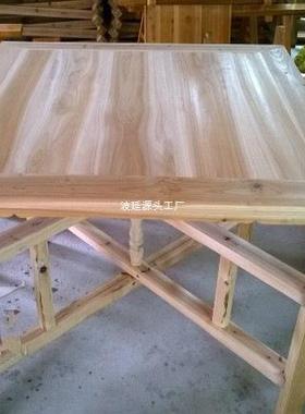 农村拆八桌老式家用折叠装杉木餐桌子供桌形正仙方复古学IXC习桌