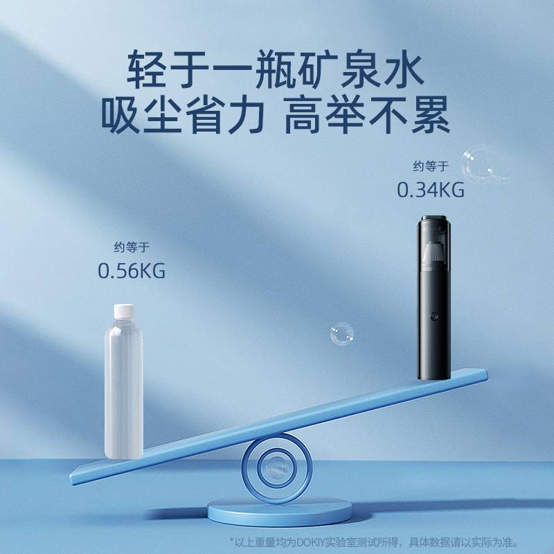 汽车便携式吸尘器车载室内除尘大吸力小型吹尘机无线充电吹吸两用