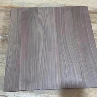 北美黑桃直拼板胡桌面家具板桃木GPU拼板薄片品工艺木盒料实木胡