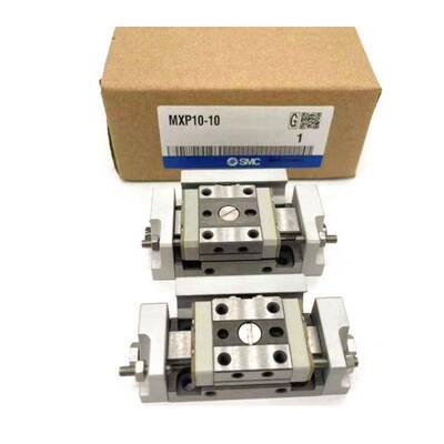 SMC小型气动MXPJ精密滑台气缸MXP6-8-10-12-16-5-15-25-30B有现货