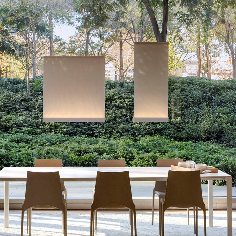 新中式吧台餐厅吊灯卧室客厅布艺灯设计师样板房屏风酒店展厅灯具