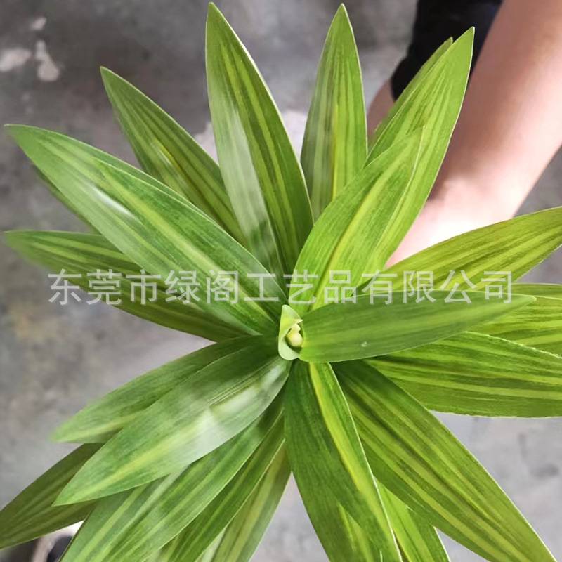 仿真绿植百合竹家居装饰室内摆件假盆栽生植物加密轻奢百合花植物