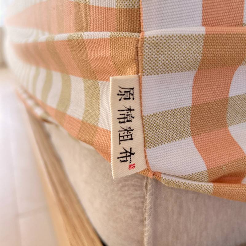 厂家直销代全棉老粗布床笠纯色加厚斜纹纯棉被单外出枕套宿舍家用