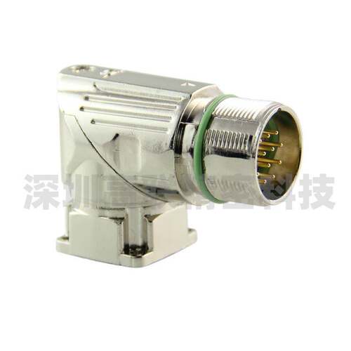 M23 8芯插头连接器航空接头伺服电机编码器6FX2003-0CG10