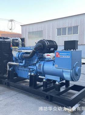 潍柴博杜安系列600kw三相备用电源750kva大功率无刷柴油发电机组
