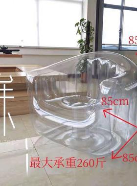 网厂红透明风JDF充气女皇沙发欧艺术人椅创意摄单式影道具家直销