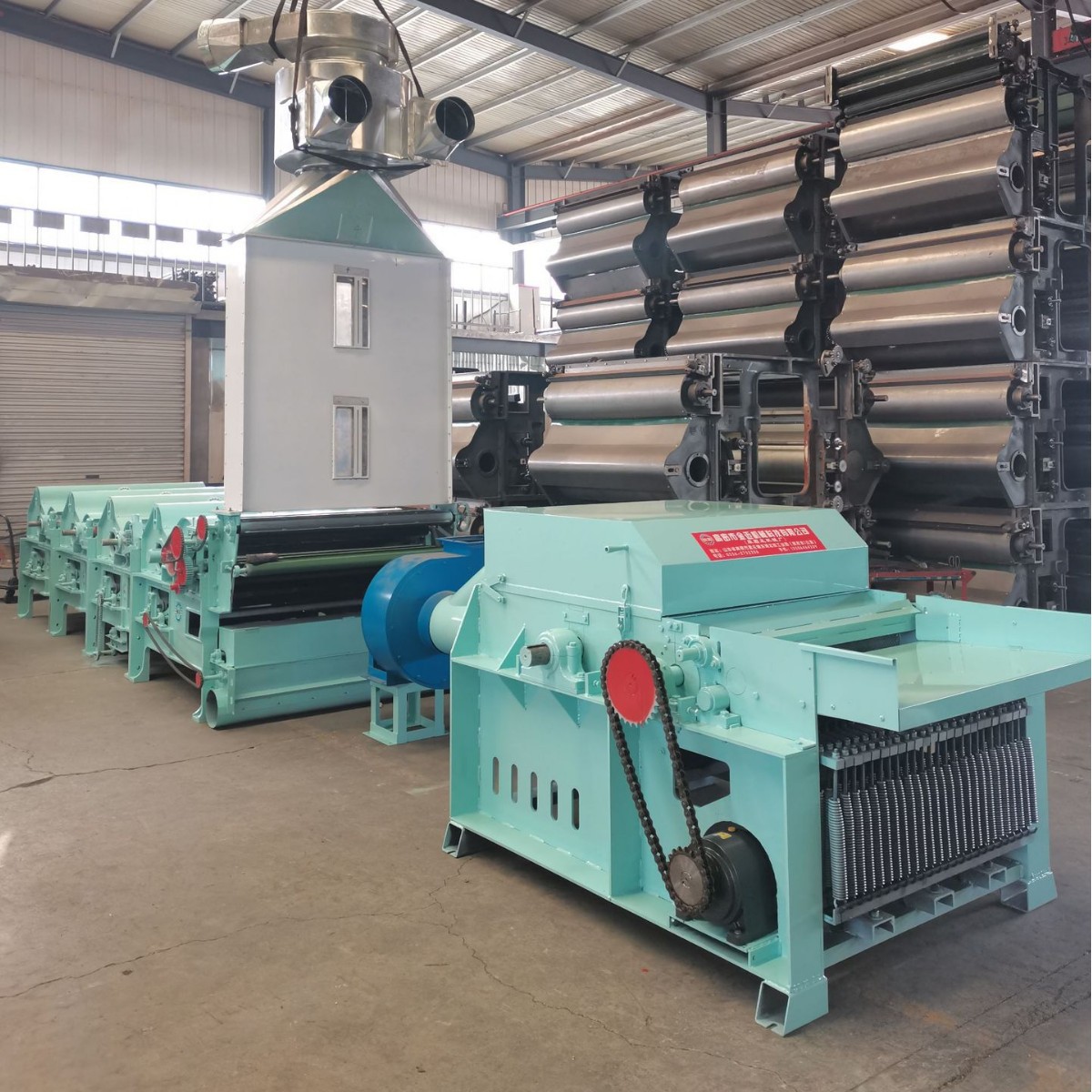 厂家供应双辊清弹机 开松 清理棉花机械棉花PP棉羊绒清弹机开松机