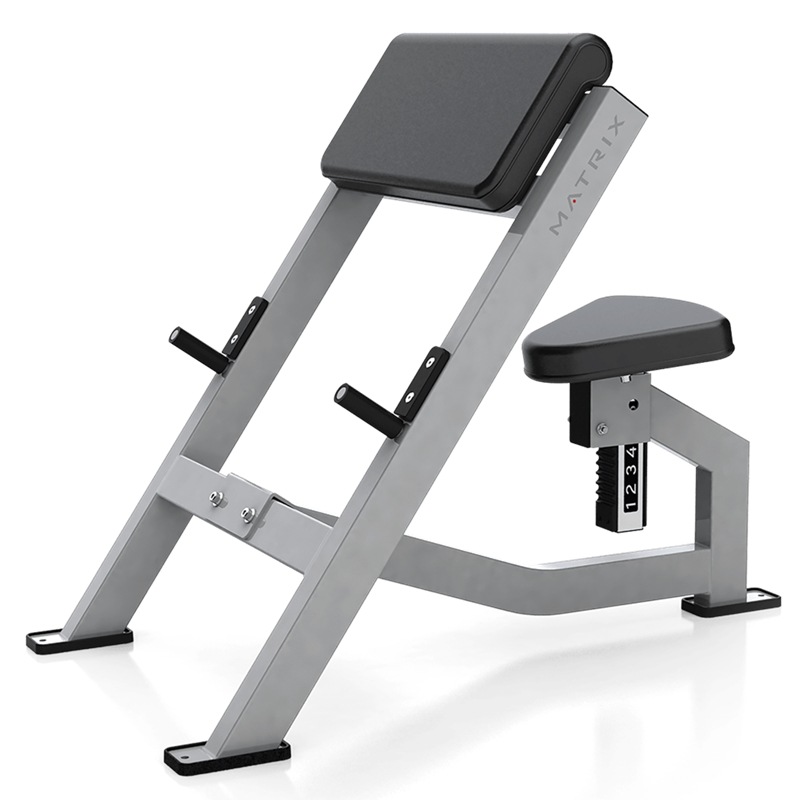 美国乔山MATRIX肱二头肌训练椅G1-FW155商用健身房手臂弯举牧师凳