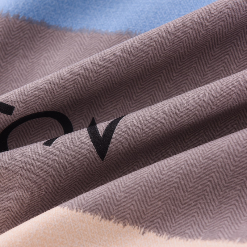 床上四件套100全棉加厚磨毛被套秋冬简约宿舍单双人4件套