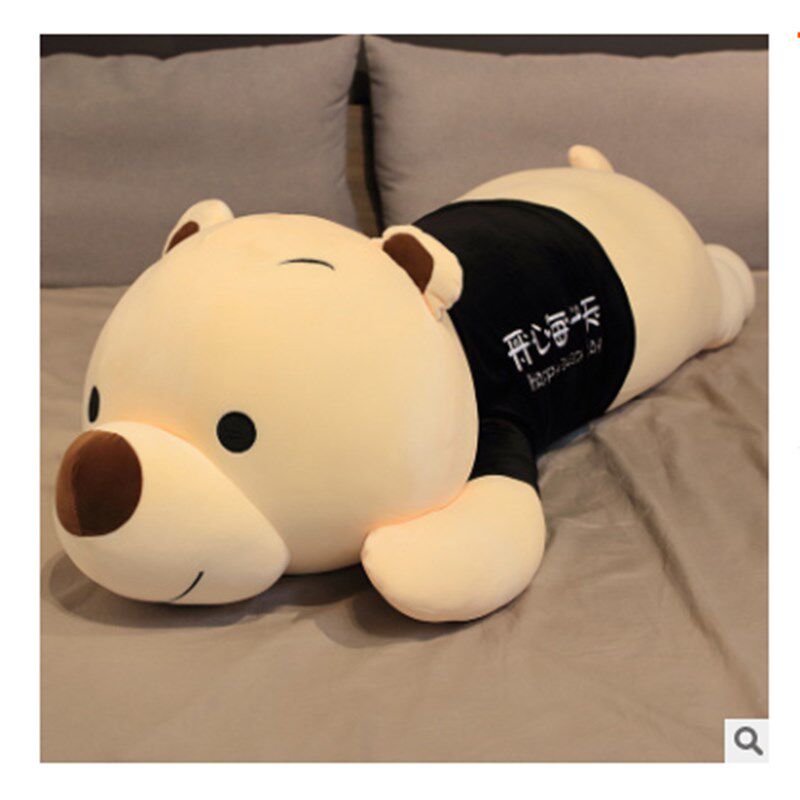 可爱毛绒玩具趴趴熊公仔床上睡觉女生抱抱熊抱枕大号狗熊礼物玩偶