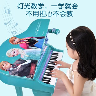 儿童电子琴初学者多功能钢琴带话筒宝E宝益智音乐器女孩玩具3-6岁
